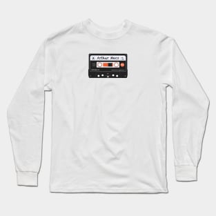 8-Track Black Long Sleeve T-Shirt